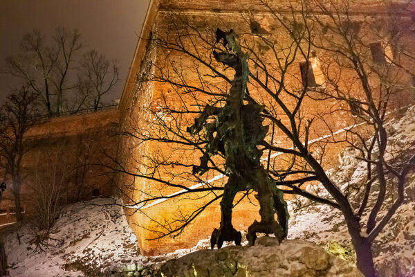Krakkó - wawel-i sárkány