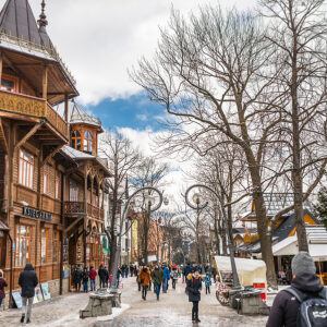 Zakopane - Krupowki utca