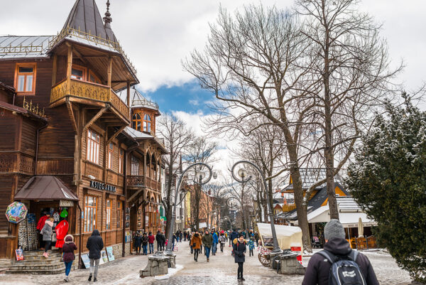 Zakopane - Krupowki utca