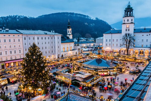 Salzburg, Christkindlmarkt Salzburg, Christkindlmarkt
